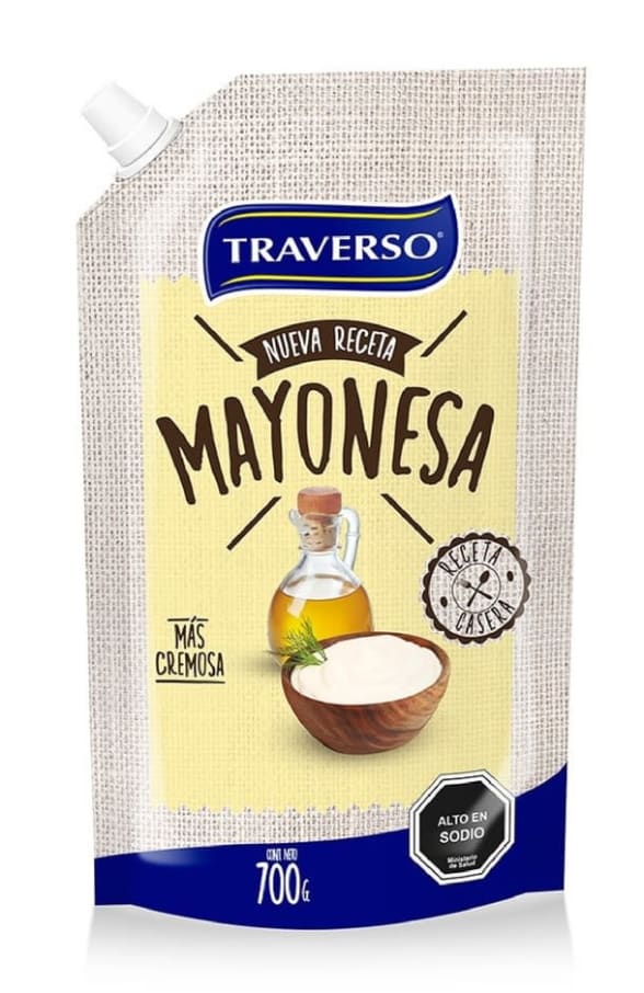 Mayonesa Traverso 700Gr. Doypack Traverso
