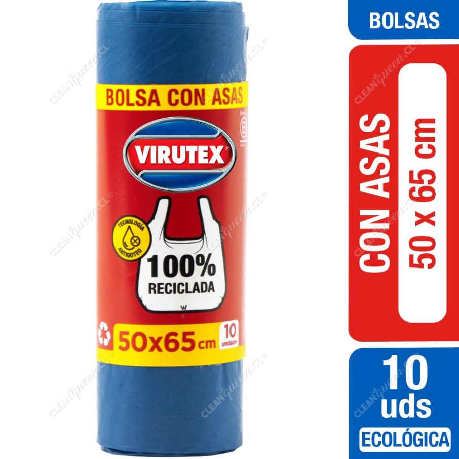 Bolsa Para Basura Asas 50X65 - Virutex