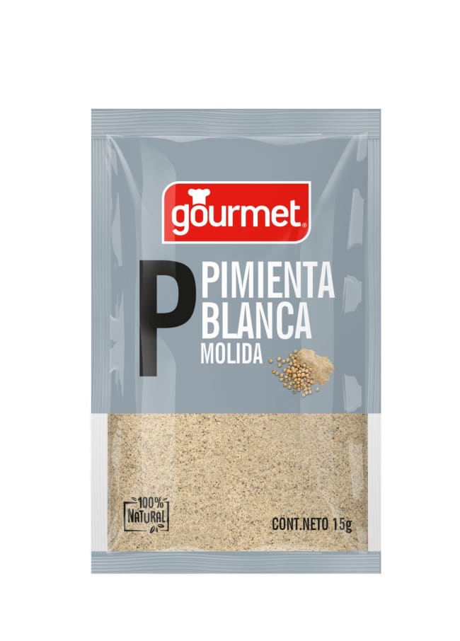 Pimienta Blanca Mol. 15G.