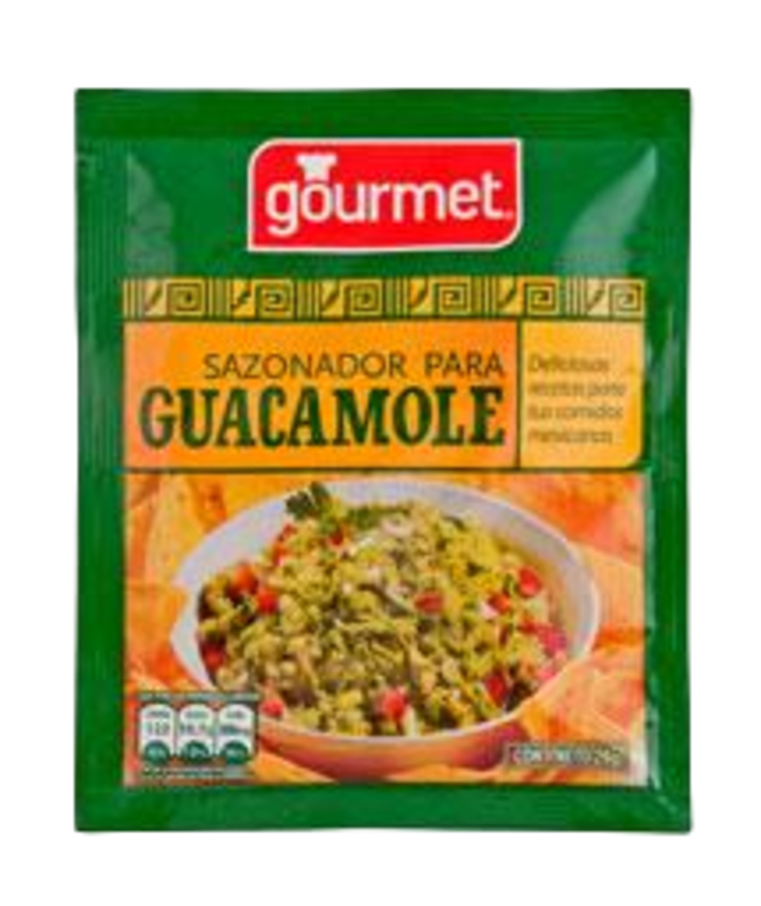 Sazonador Guacamole Gourmet 28G