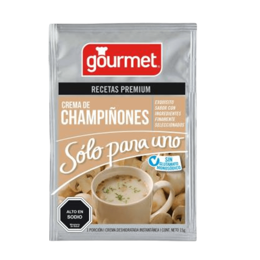  Crema Champiñon Solo Para Uno 15G
