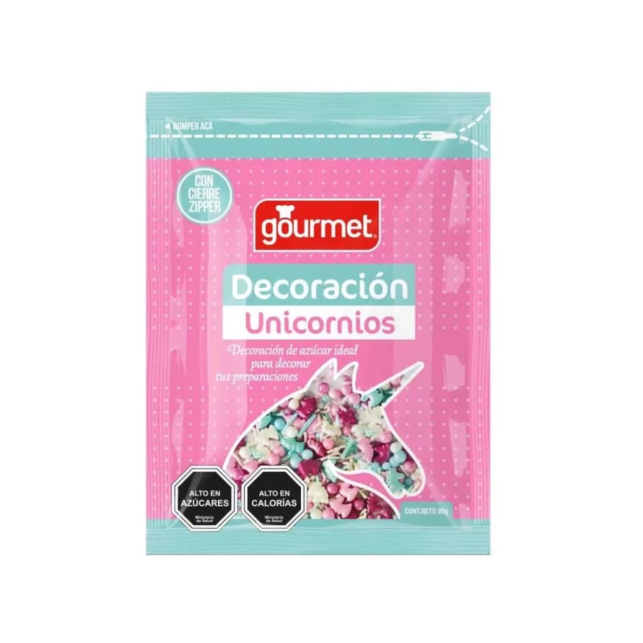 Decoraciones Unicornios 80G