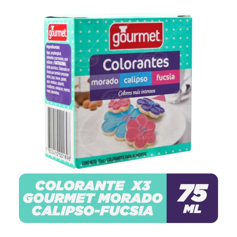 Colorante Morado -Calipso - Fucsia 75Cc.