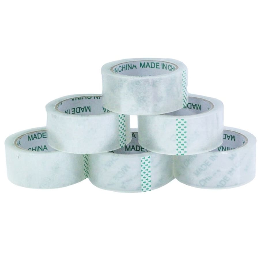 Cinta de Embalaje 6x100mt Transparente