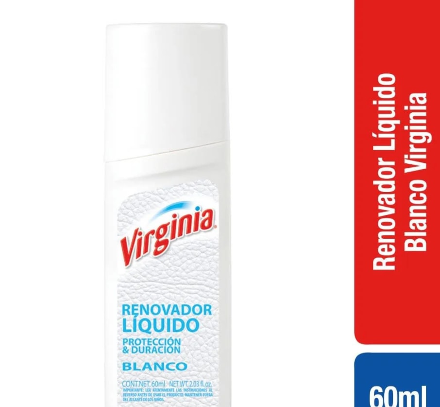 Renovador líquido Virginia blanco 60 ml