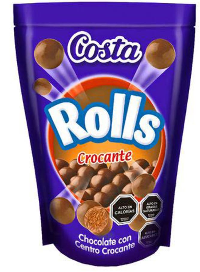 Chocolates Rolls Crocante 100 g