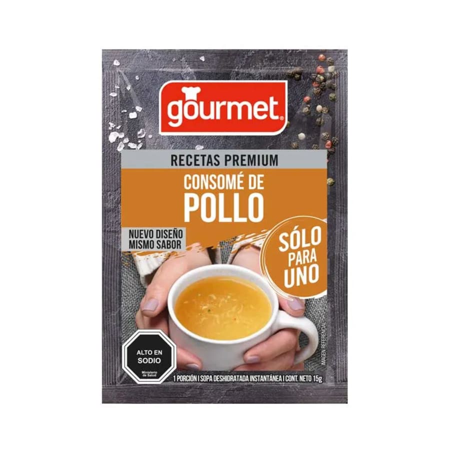  Consome Pollo Solo Para Uno 15G Gourmet