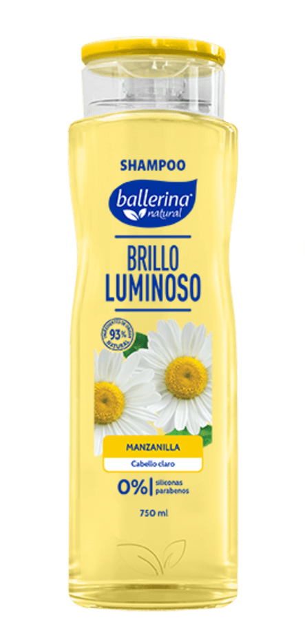 Ballerina Shampoo Manzanilla frasco 750ml  