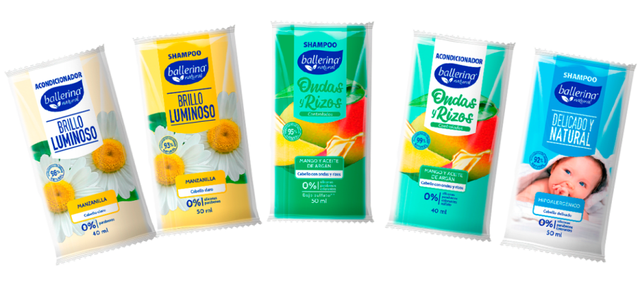 Ballerina Shampoo Mixto Sachet 50ml 