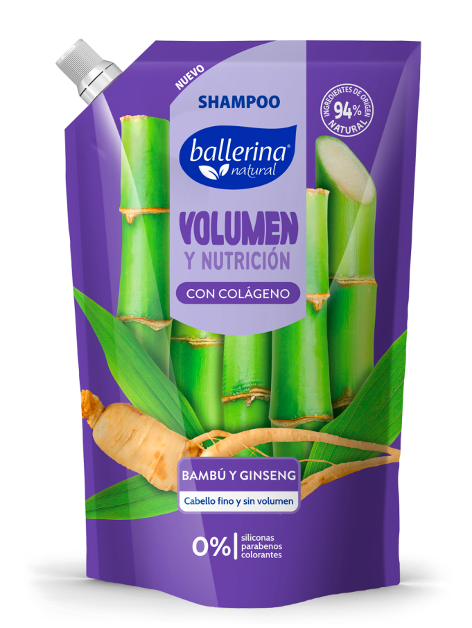 Ballerina Shampoo Volumen doypack 750ml