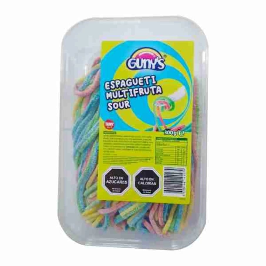 Gunys Espagueti Multifruta Sour 300 Gr