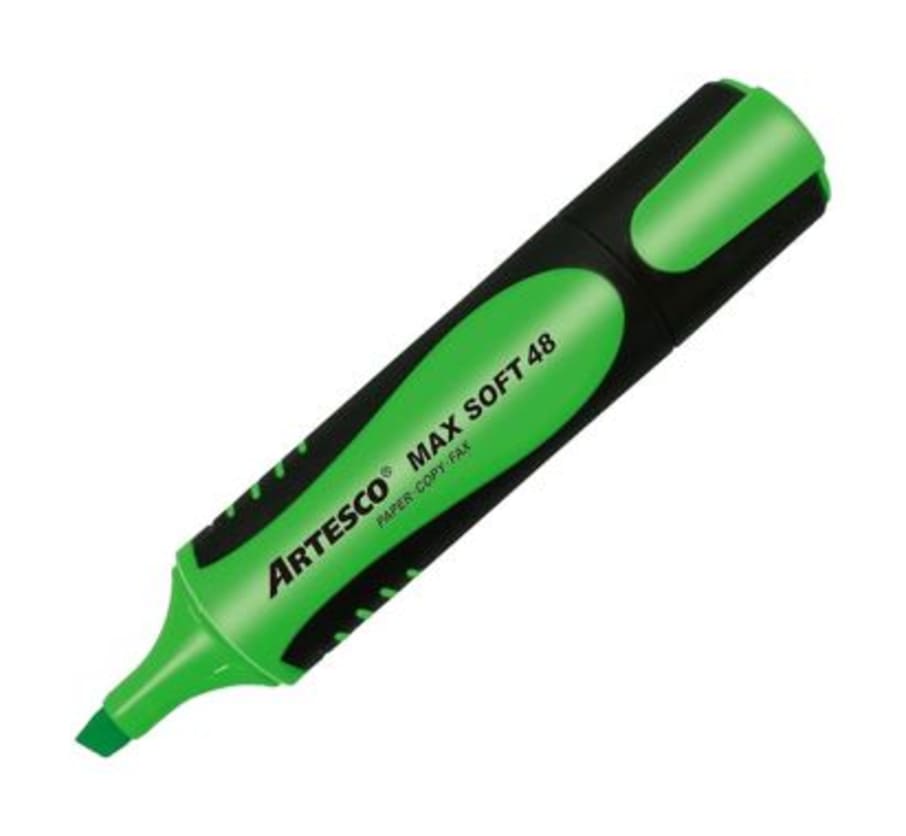PLUMON ART RESALTADOR MAX SOFT 48 VERDE