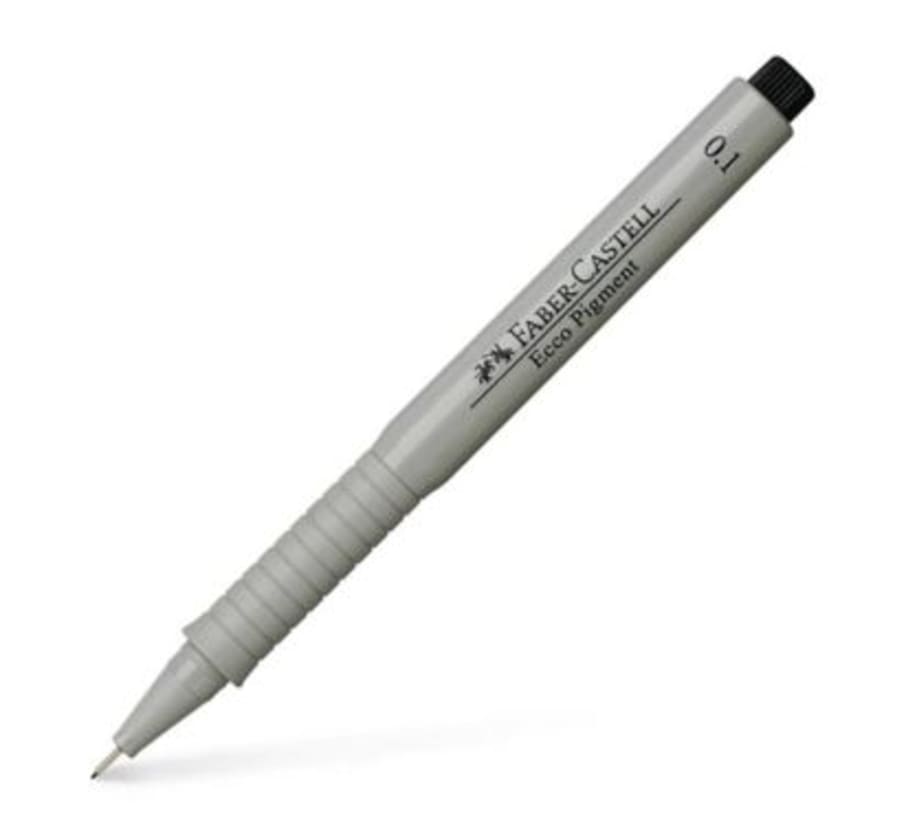 ROTULADOR ECCO PIGMENT 0.1 NEGRO