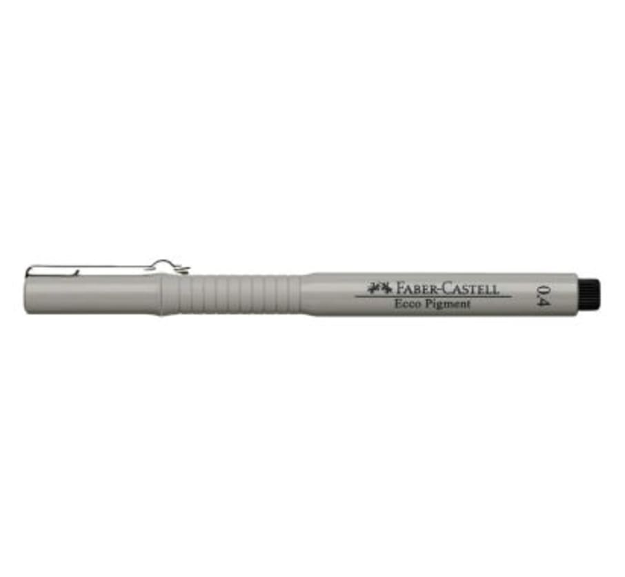 ROTULADOR ECCO PIGMENT 0.4 NEGRO