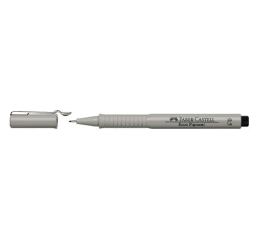 ROTULADOR ECCO PIGMENT 0.5 NEGRO