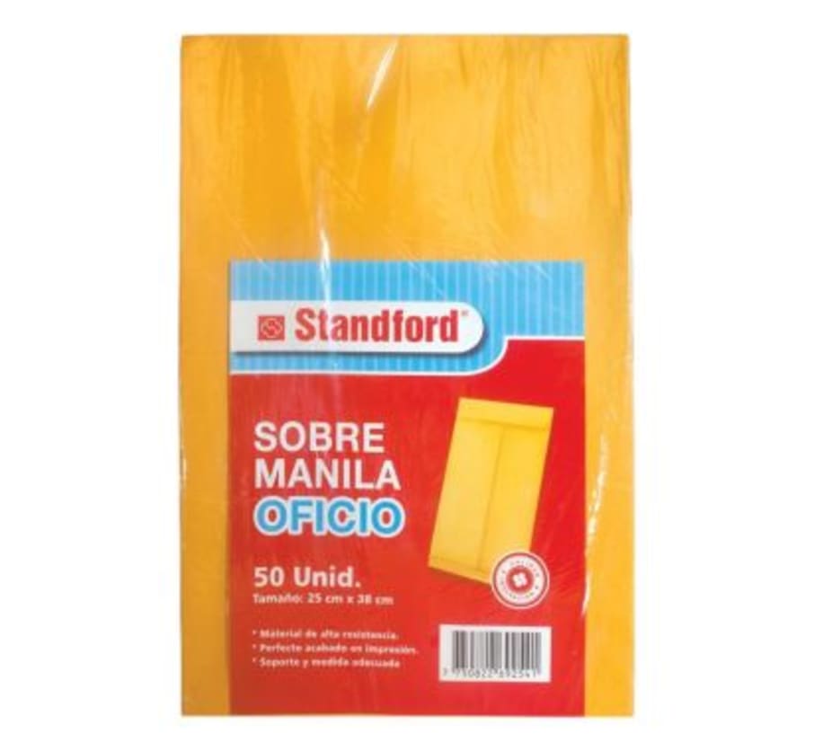 SOBRE MANILA OFICIO 75 GR STDF