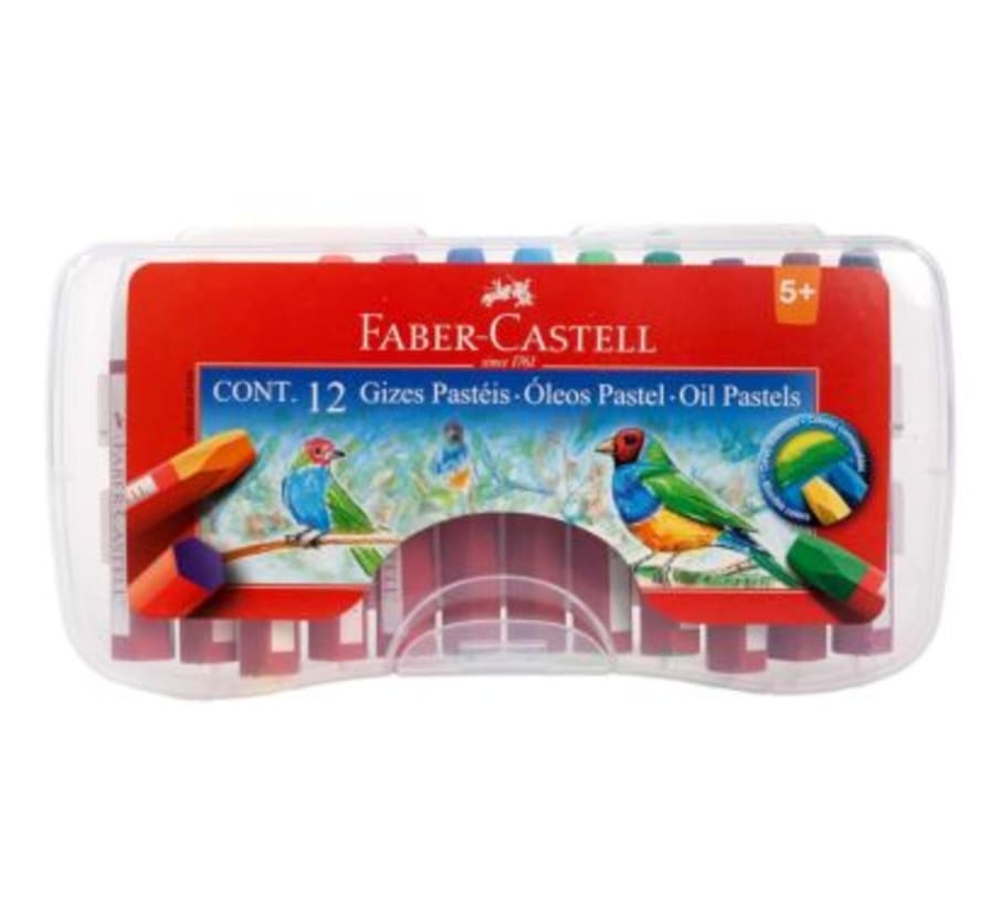 OLEO PASTEL X 12 ESTUCHE RIGIDO 320012