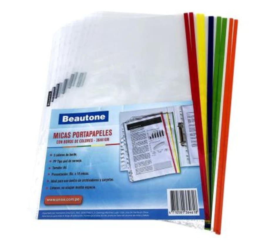 PORTA PAPEL A-4  36461 BORDE COL. SURT.