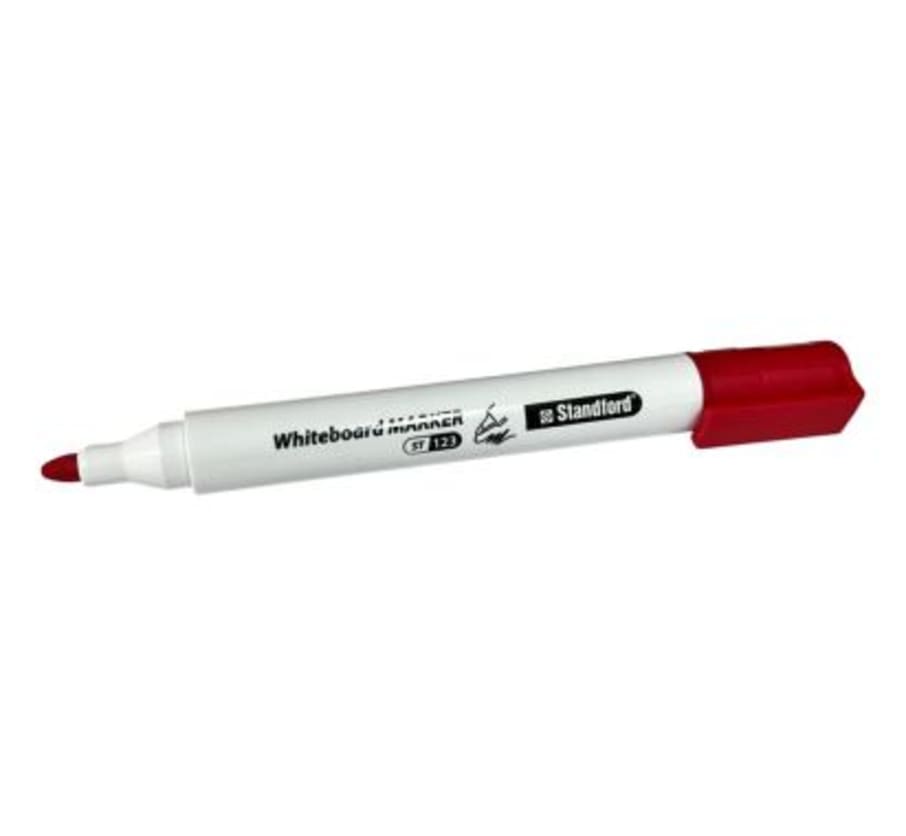 PLUMON STDF JUMBO P/PIZARRA 123 ROJO