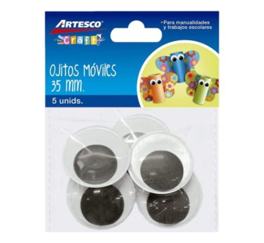 OJITOS MOVILES 35 MM X 5 UND