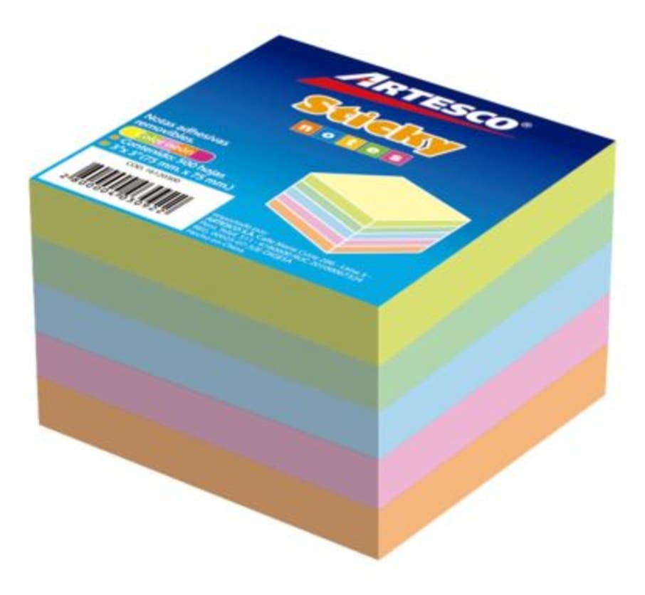 N.AUTOAD 3X3 5 COL CUBO PASTEL 654 500HJ