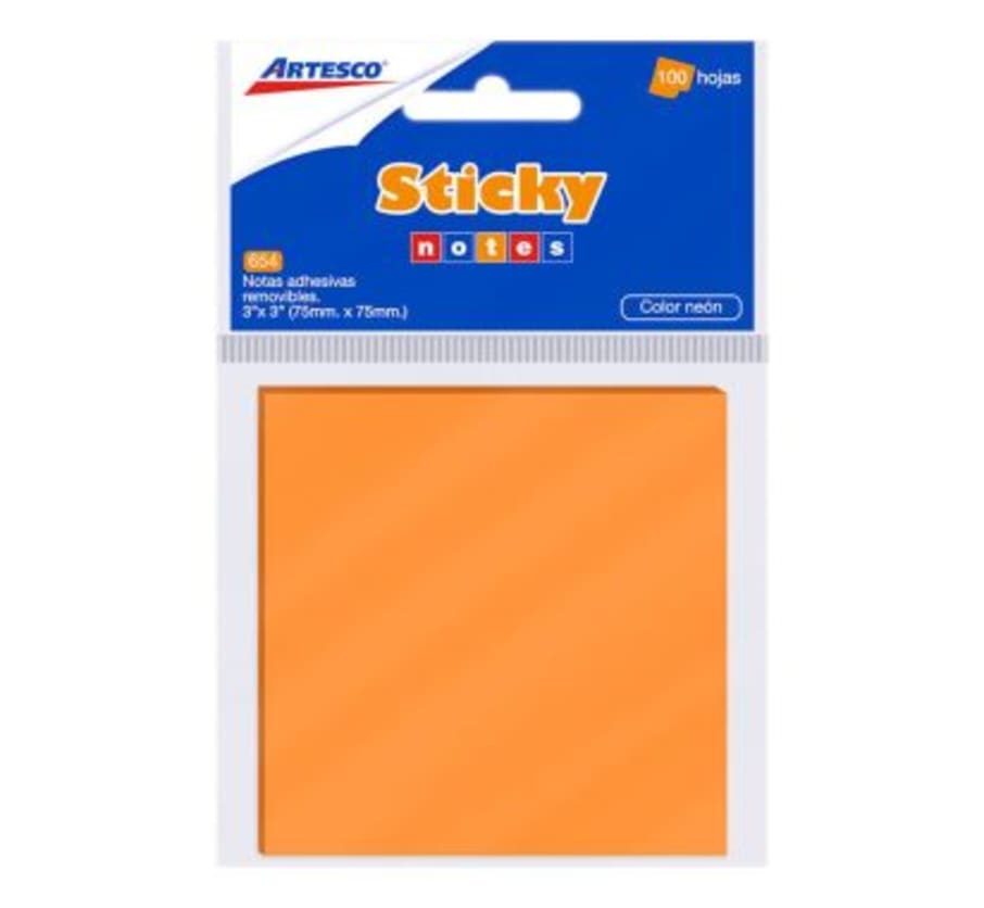 N.AUTOAD 3X3 NARANJA NEON 654 100HJ