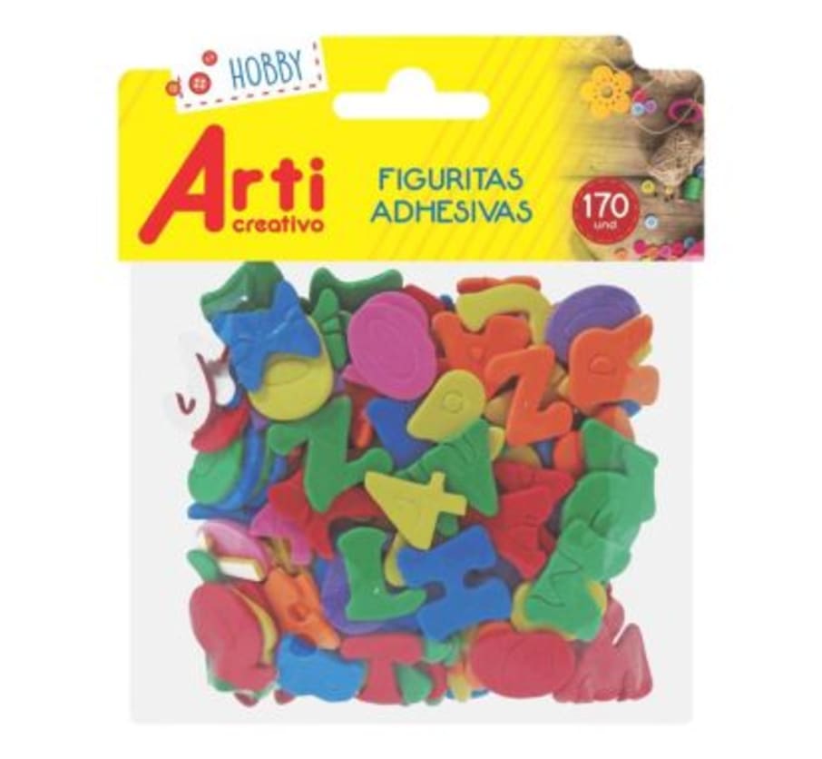 FIGURA ADHES G. EVA ABC NUM X170 TACF007