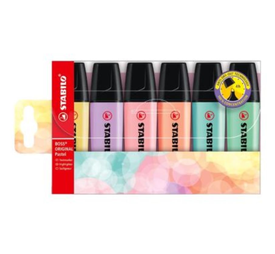PLUMON RESALT BOSS PASTEL SET X6