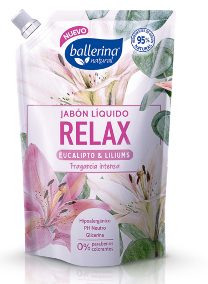 Ballerina Jabón Relax doypack 750ml