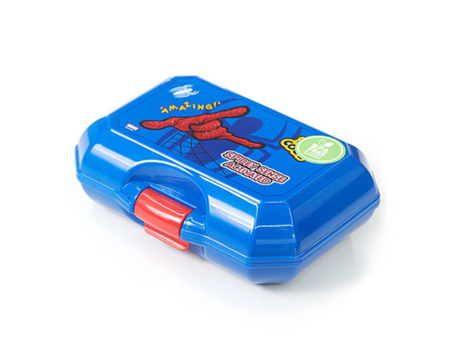 SANDWICHERA RECTANGULAR 600ML SPIDERMAN (24 UND) (1485908)