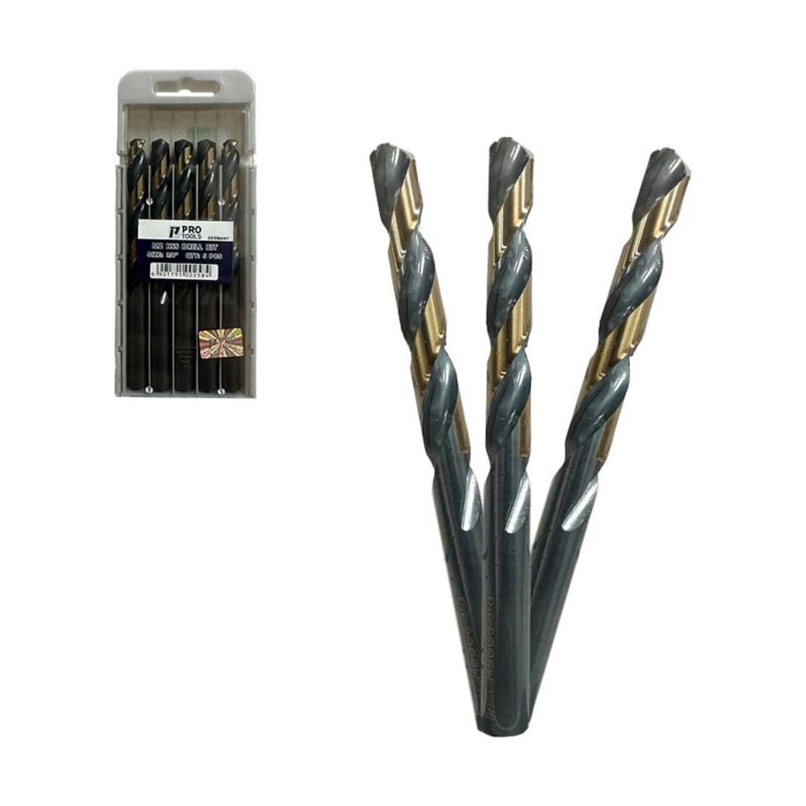 *OF PT BROCA HSS-CO C/PUNTO 3/8 NEGRA/DORADA (10U)