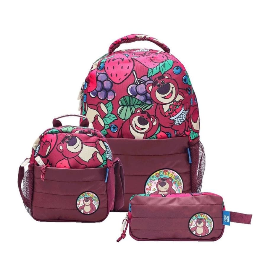 SET ESCOLAR MOCHILA OFICIO LOTSO TOY STORY
