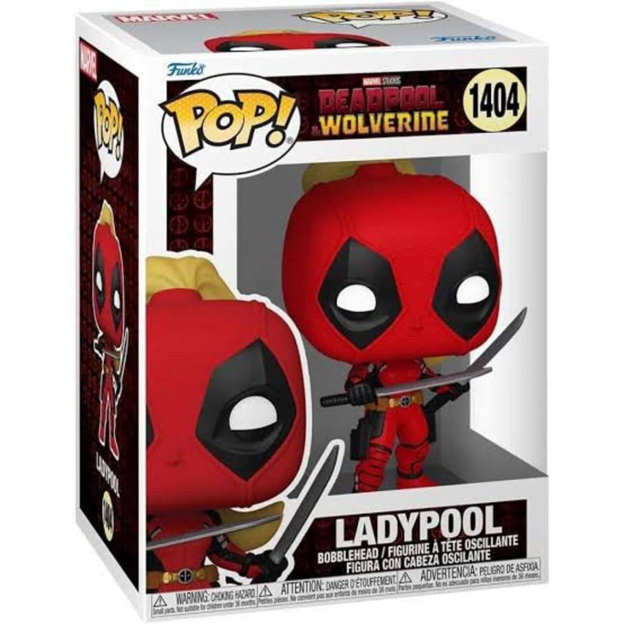 FUNKO POP Marvel: DP3 S2 W2- Ladypool