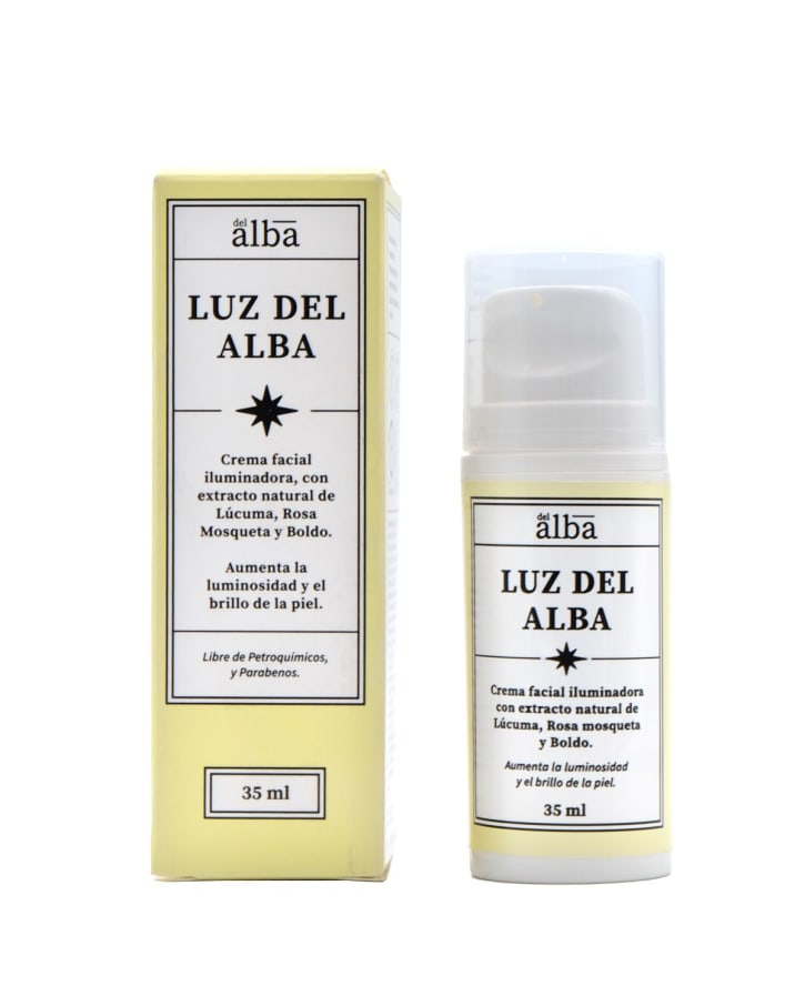 Crema facial iluminadora luz del alba 35 ml Marca Apicola del Alba