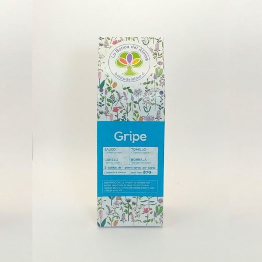 Mix gripe infusion medicinal 20 gramos Marca La Botica del Alma