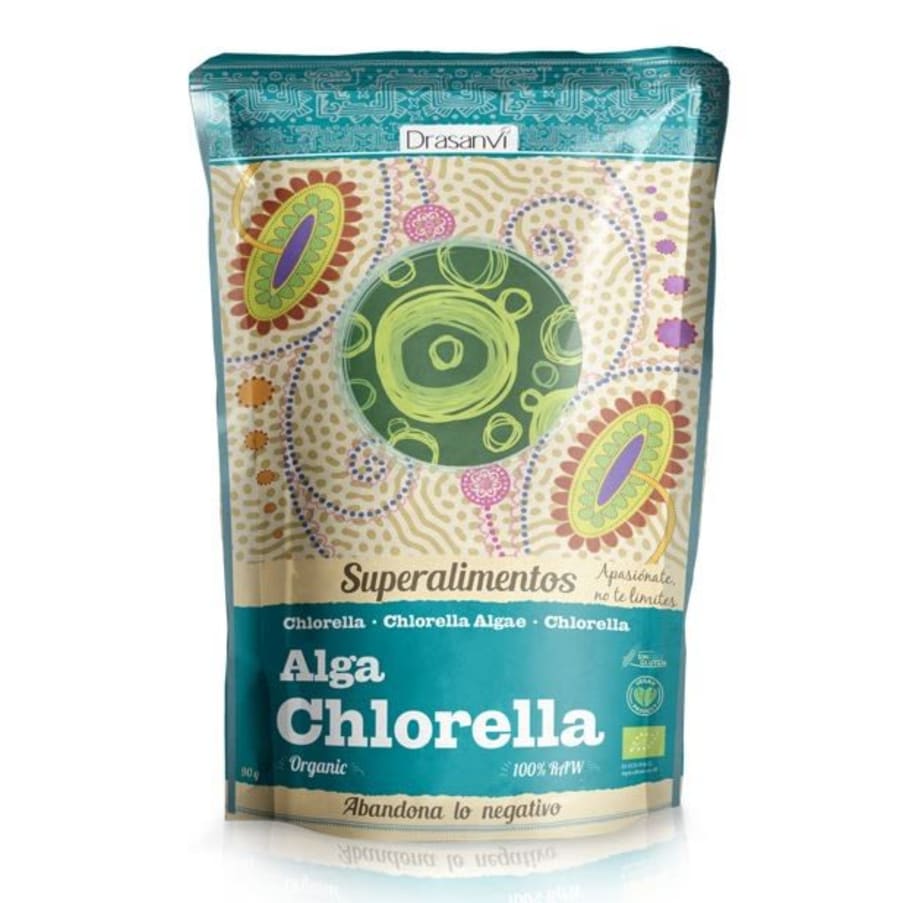 Alga chlorella doypack bio 90 gramos Marca Drasanvi