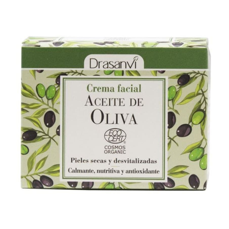Crema facial de aceite de oliva bio 50 cc Marca Drasanvi
