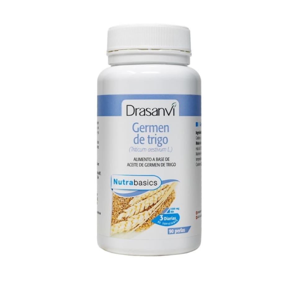 Aceite de germen de trigo 500 mg 90 capsulas Marca Drasanvi