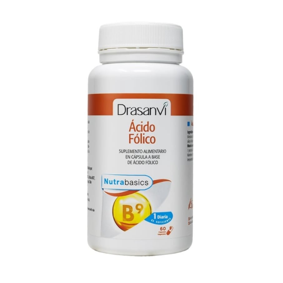Acido folico 60 capsulas Marca Drasanvi