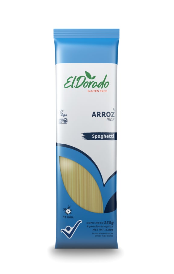 Pasta de arroz spaguetti 250 gramos El Dorado