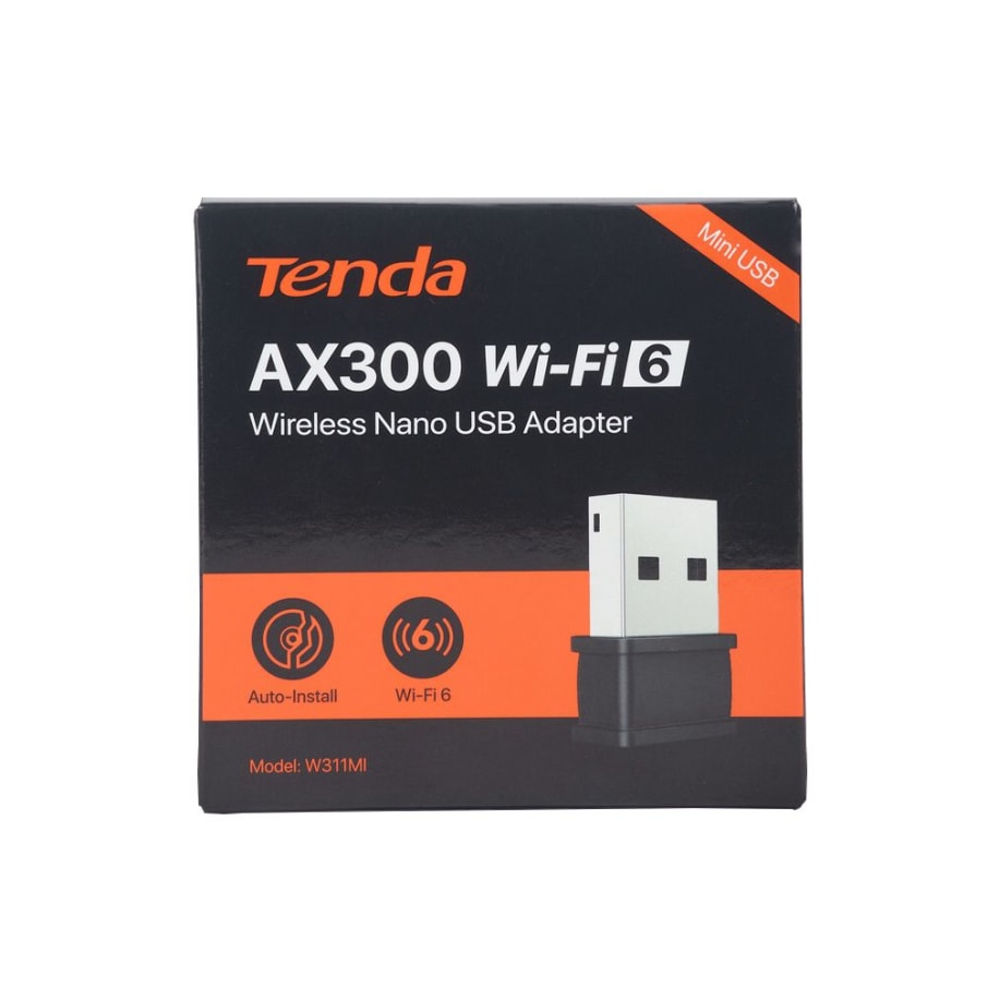ADAPTADOR TENDA AX300 WIFI 6 NANO USB