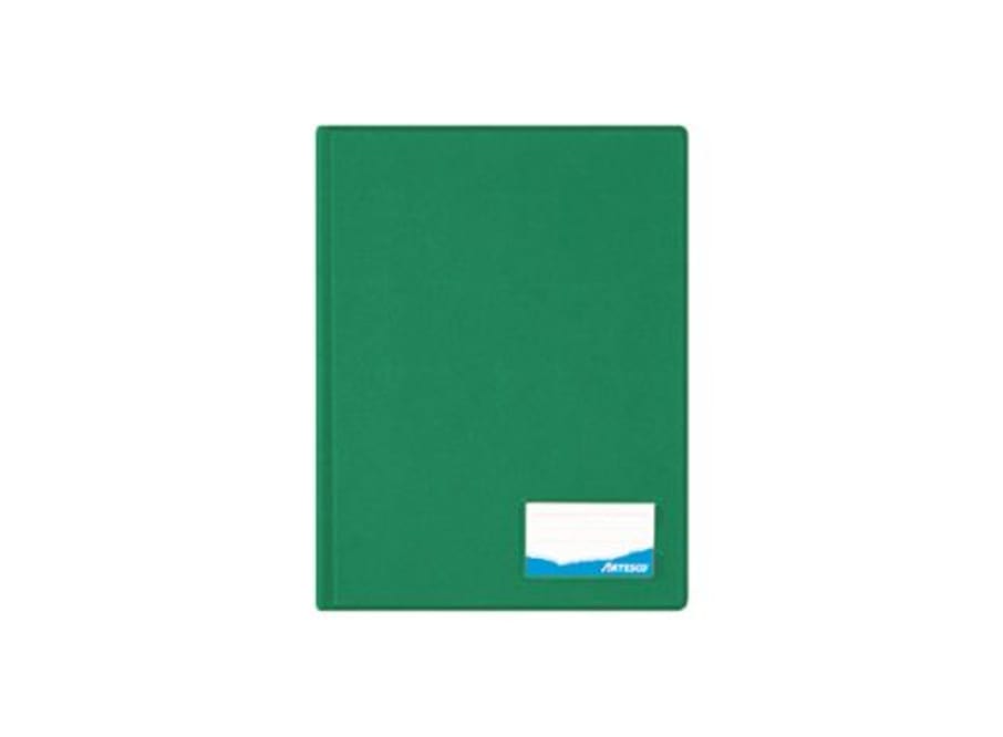 FOLDER D/TAPA T/OF C/GUSANO VERDE HOJA