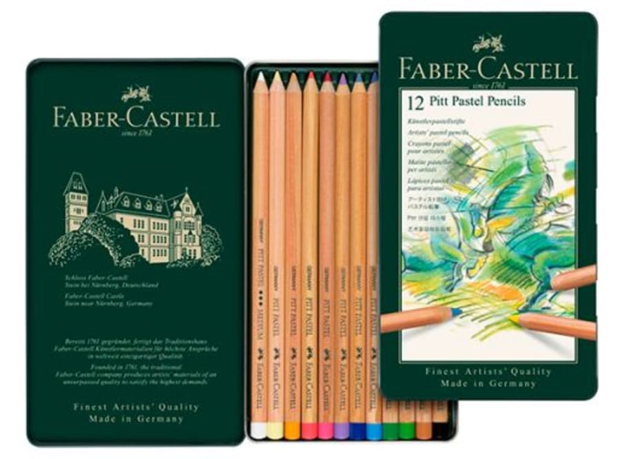 COLORES PASTEL PITT X 12   112112