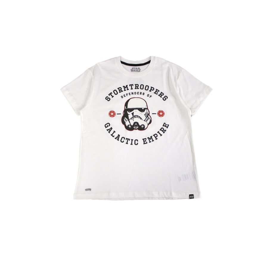 POLO BAS MC STAR WARS MUJER MARFIL
