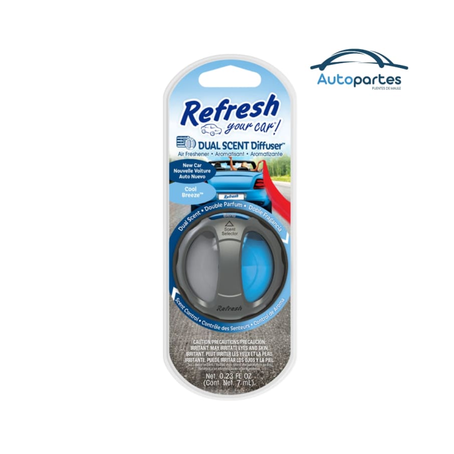 Dual Scent New Car/Cool Breeze