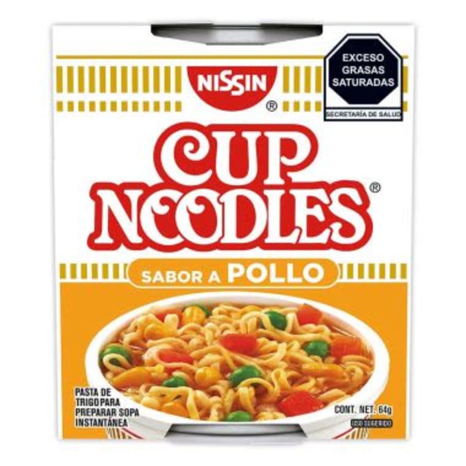 Sopa Nissin Sabor Pollo 64 Gms.
