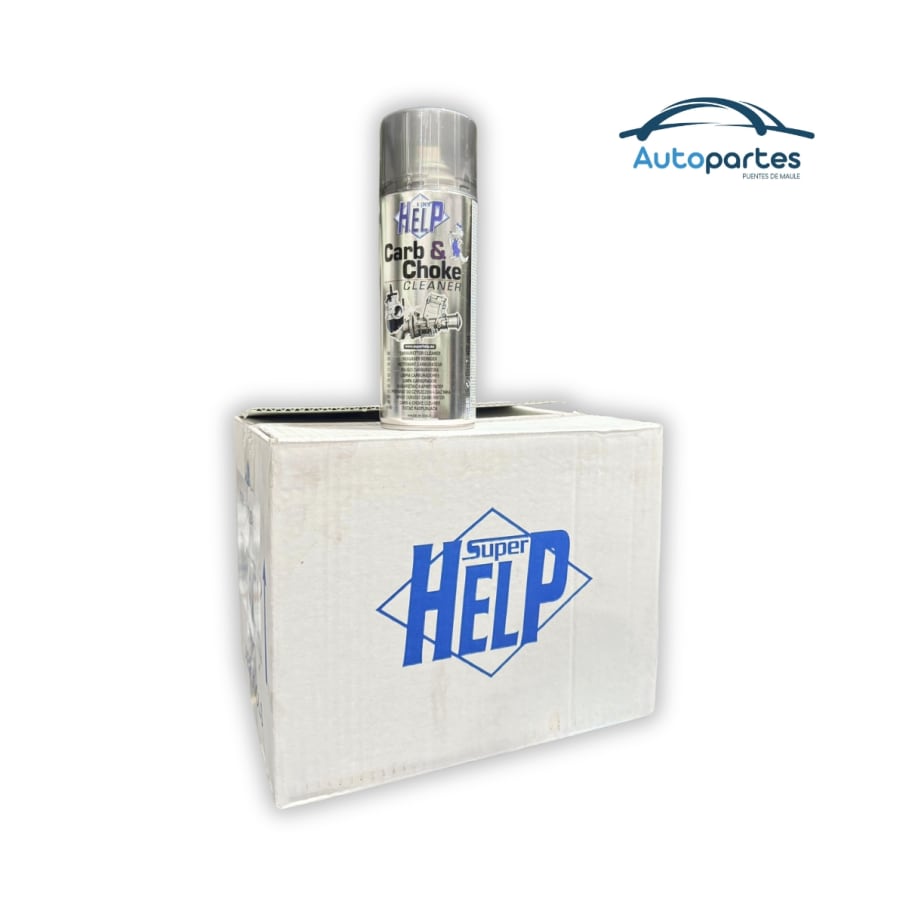LIMPIA CARBURADOR EN SPRAY SUPER HELP 400ML