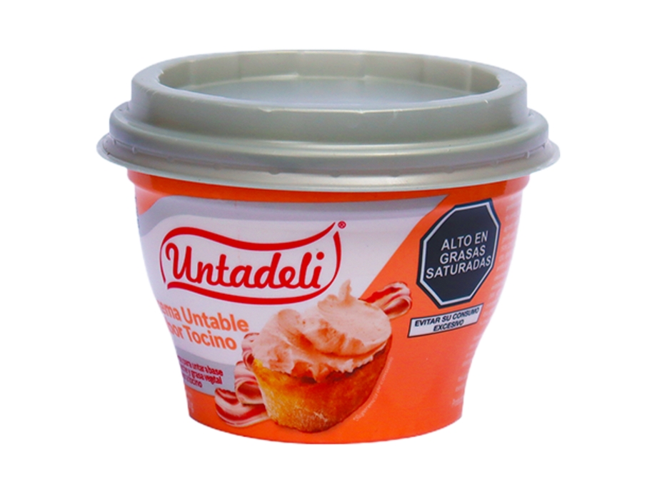 CREMA UNTABLE UNTADELI TOCINO 140 GR (CM: 12UND)