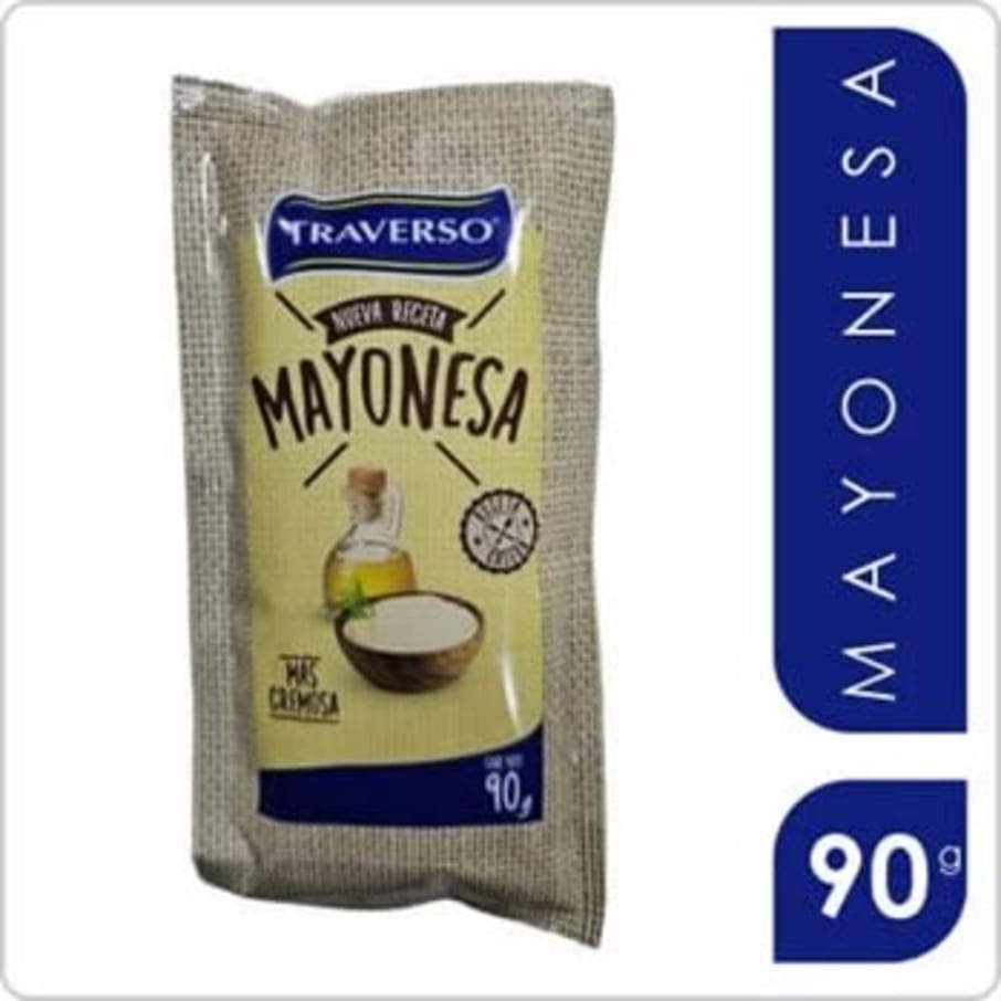 MAYONESA TRAVERSO SACHET 90gr