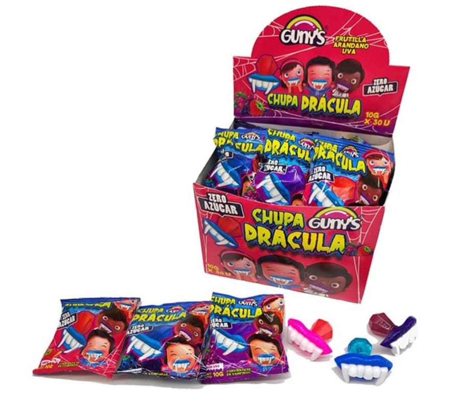 CHUPA DRACULA ZERO AZUCAR 10 GR